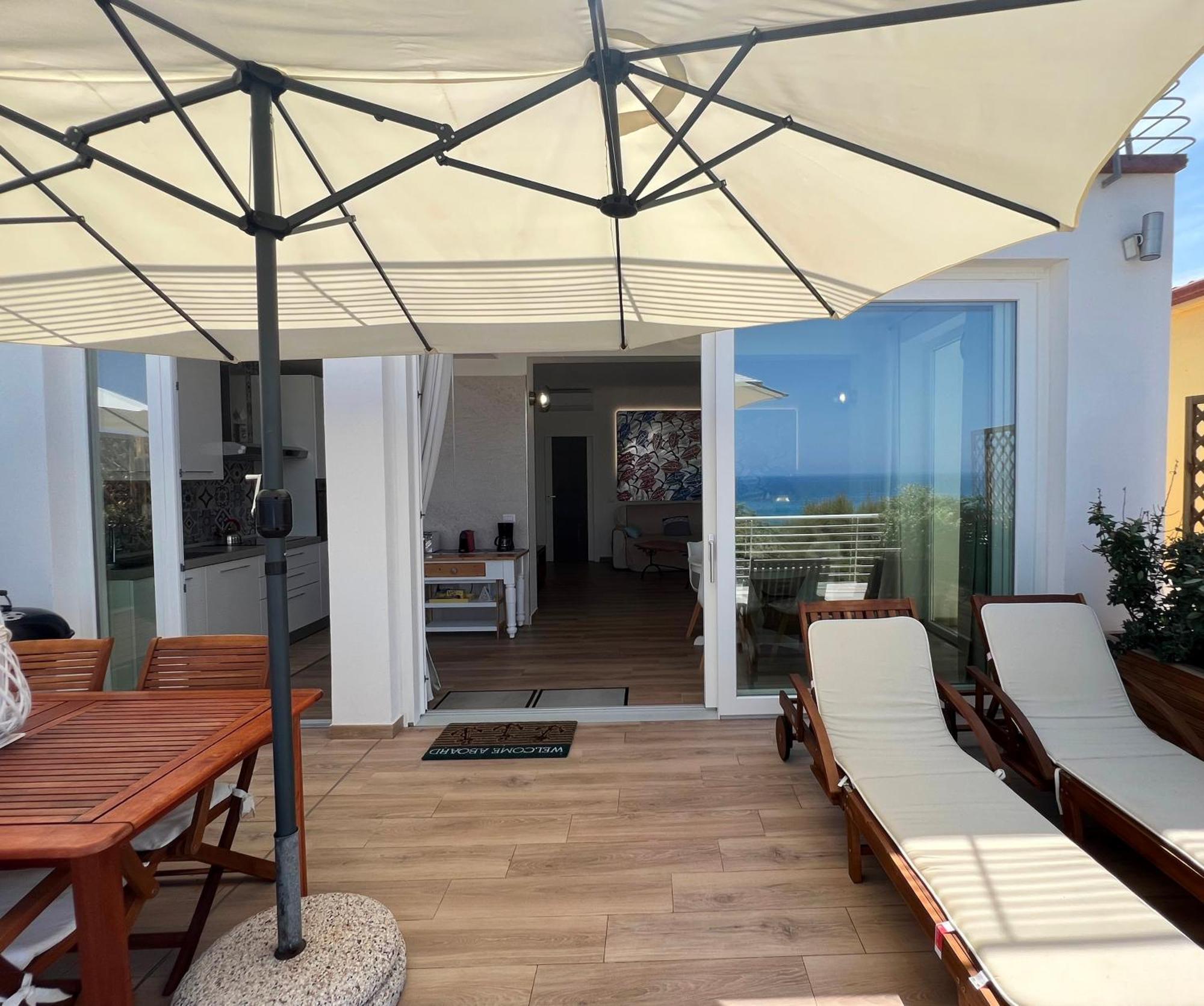 Alba Stupendo Appartamento In Villa Fronte Mare - Golfo Dell'Asinara - Internet Free 瓦雷多利亚 外观 照片